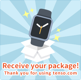 Receive your package! Thank you for using tenso.com