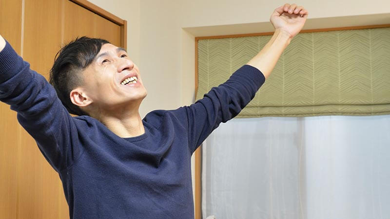 日本から届いた空気清浄機のおかげでお鼻もスースー！快適だから仕事もはかどるぞ～