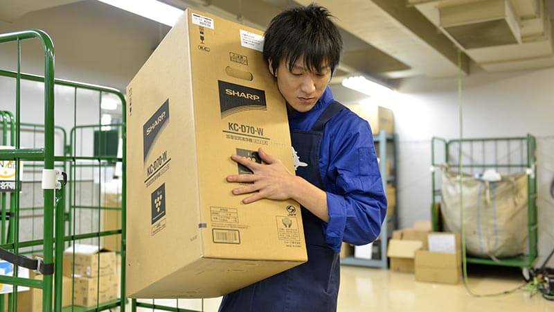 大きな商品も転送コムにお任せください。大型家電や釣り竿もお客様に人気！私たちには実績と知識が豊富です。